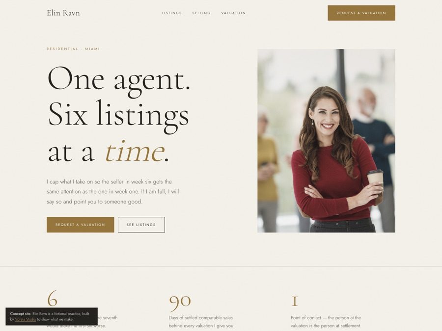 The Elin Ravn concept site